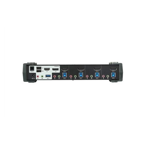 Aten | ATEN CS1924M KVMP Switch - KVM / audio / USB switch - 4 ports - 3